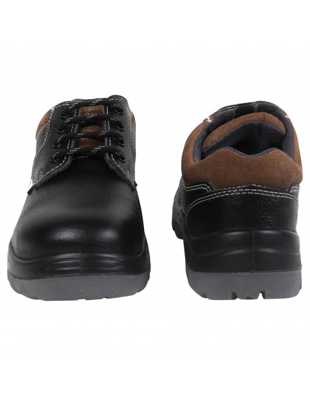 Zain ZM 04 82335 Leather Safety Shoe, EN Certified 200J Steel Toe 