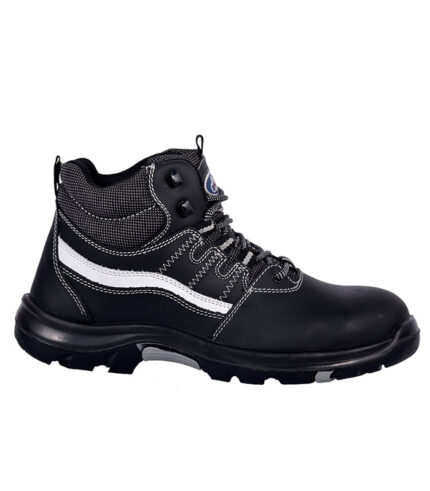 allen cooper ac 1426 hi ankle heat resistant industrial safety shoe wih dd-pu nitrile rubber sole