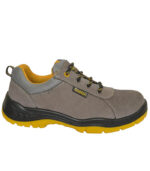 coffer safety m 1027 sporty safety shoe, suede leather upper, anti-skid sole design, 200j steel toe cap