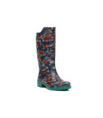 hillson desi girl rainboot for women, water proof gumboot, slip resistant waterproof boot. D3 angle