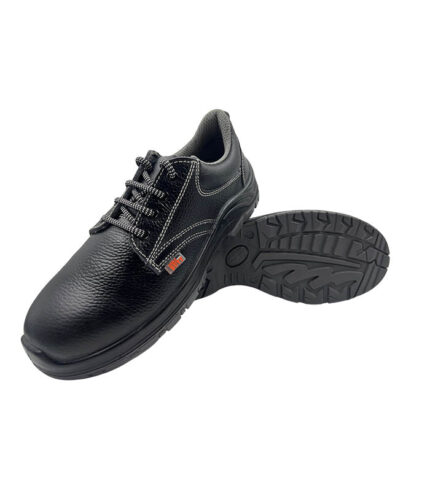 premium safety shoe dd7160 by double duty. Heat, water & oil resistant. Anti-skid. ISI Marked. Sole view